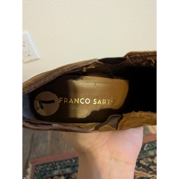 Franko sarto leather booties size 7 - Picture 3 of 7